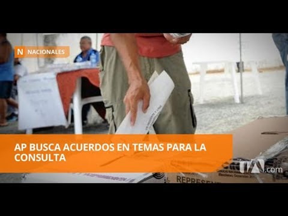 Desde la Asamblea Nacional llegan propuestas para la consulta - Teleamazonas