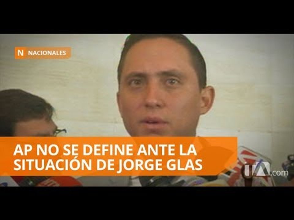 Bloque legislativo de AP tiene grupos marcados frente a la situación de Glas - Teleamazonas