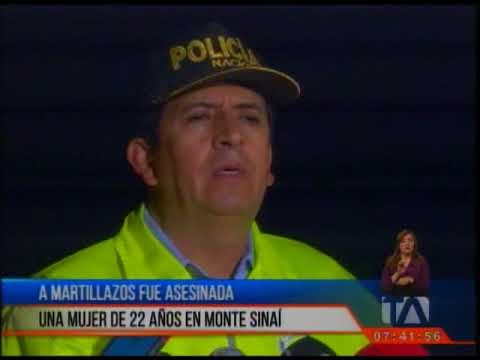 A martillazos fue asesinada una mujer de 22 años en Monte Sinaí