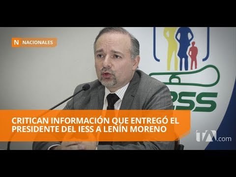 Carmen Corral asegura que el presidente del IESS le mintió al Presidente - Teleamazonas