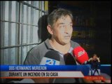 Dos hermanos murieron carbonizados durante un incendio en Guayaquil