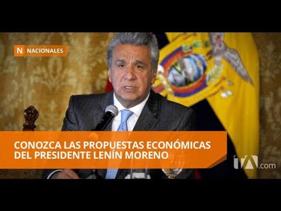 Lenín Moreno presentó Programa Económico 2017  - Teleamazonas
