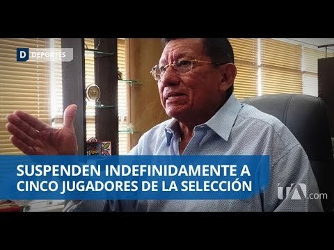 La FEF suspende indefinidamente a cinco jugadores - Teleamazonas