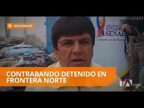 Camión cargado con ropa y licor fue detenido por la Aduana - Teleamazonas -