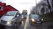 UK driver tries to use shoulder to cut traffic, other cars band together to teach them a lesson