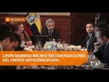 Frente Anticorrupción entregó informa al presidente Moreno - Teleamazonas