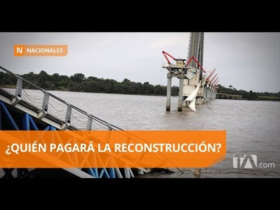 Compañía propietaria del barco reconstruirá el puente a la Isla Santay  - Teleamazonas