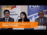 Fiscal General y Ministro de Educación se presentaron ante el CAL  - Teleamazonas