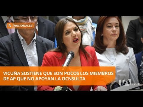 Vicepresidenta (e) pide apoyar la consulta popular - Teleamazonas