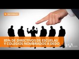 Red de Maestros reconoce cargos sin concurso - Teleamazonas