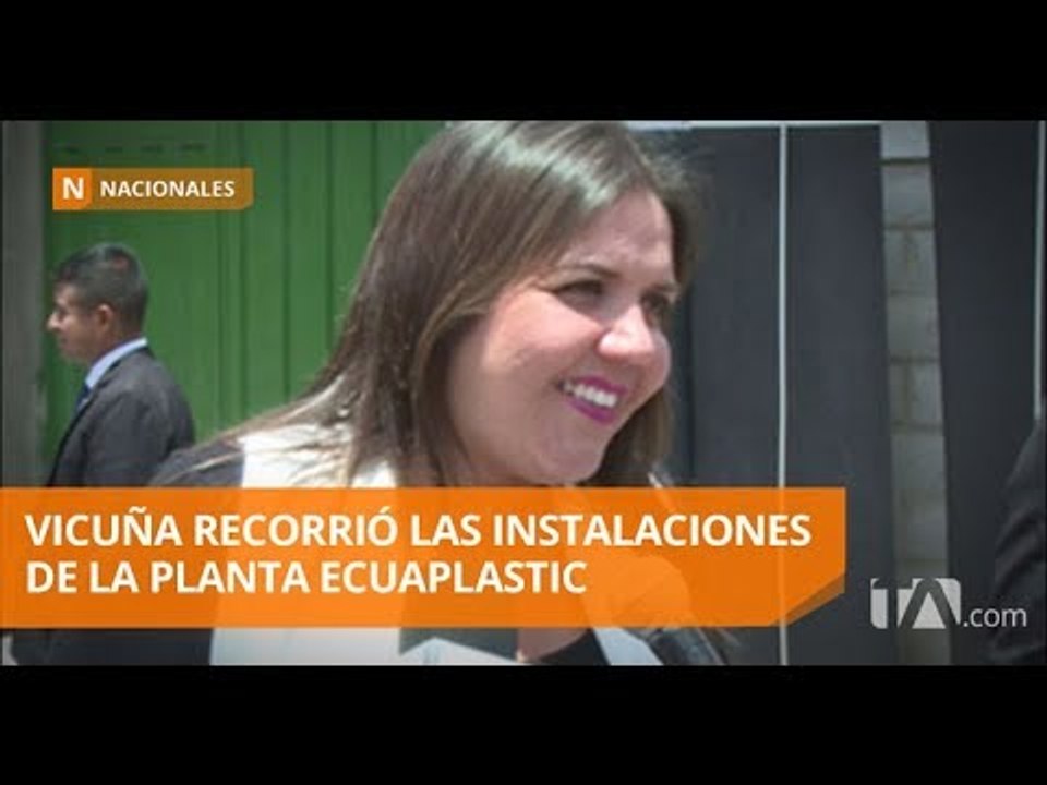 María Alejandra Vicuña: "Reciclar es tarea de todos" - Teleamazonas