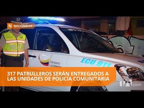 Varias unidades de Policía Comunitaria se beneficiarán de patrulleros - Teleamazonas
