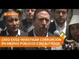 'CREO' pide que se investiguen denuncias de corrupción de medios - Teleamazonas