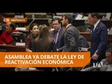 Inició el debate de la Ley de Reactivación Económica - Teleamazonas