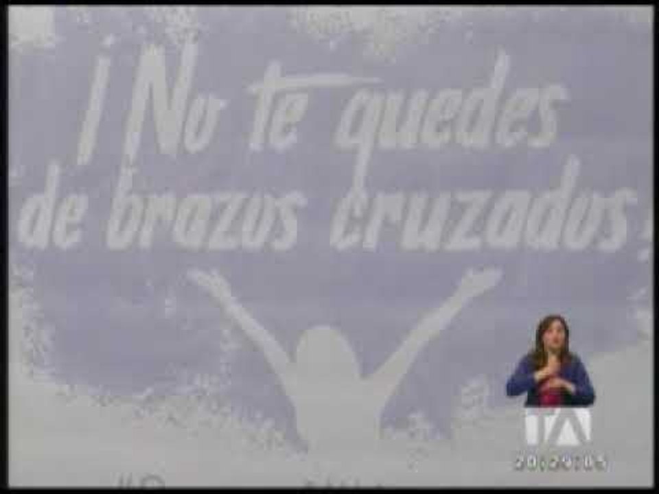 Presidente Moreno encabezó lanzamiento de campaña contra la violencia - Teleamazonas