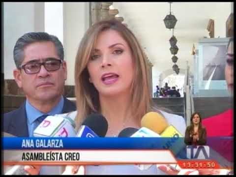 Asambleísta Ana Galarza pide la destitución del ministro Iván Espinel