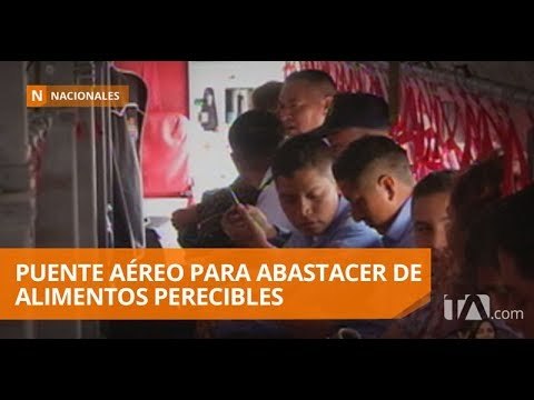 Se activa puente aéreo para abastecer a Galápagos - Teleamazonas