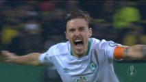 FOOTBALL: German Cup: Bremen knock Dortmund out in DFB Pokal thriller