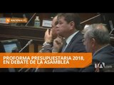 Pleno de la Asamblea debate la Proforma Presupuestaria para el 2018 - Teleamazonas