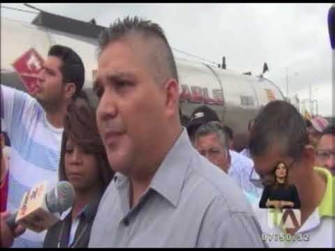 3 000 transportistas paralizan sus actividades por inseguridad en Esmeraldas