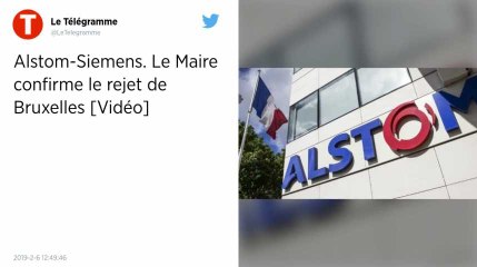 Fusion Alstom-Siemens : la Commission européenne dit non