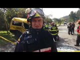 Un muerto deja accidente de tránsito en Quito, reportó el Cuerpo de Bomberos