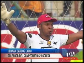 Descargar video: Hernán Barcos marcó a todos los equipos del fútbol ecuatoriano 2017