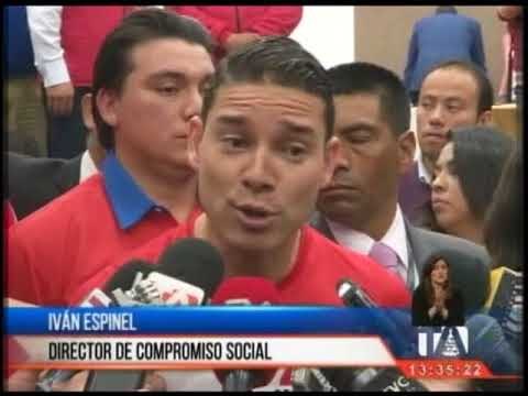 Iván Espinel renunció a su cargo como Ministro de Inclusión Social