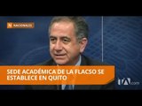 Se ratifica el acuerdo entre la Flacso y el Gobierno - Teleamazonas