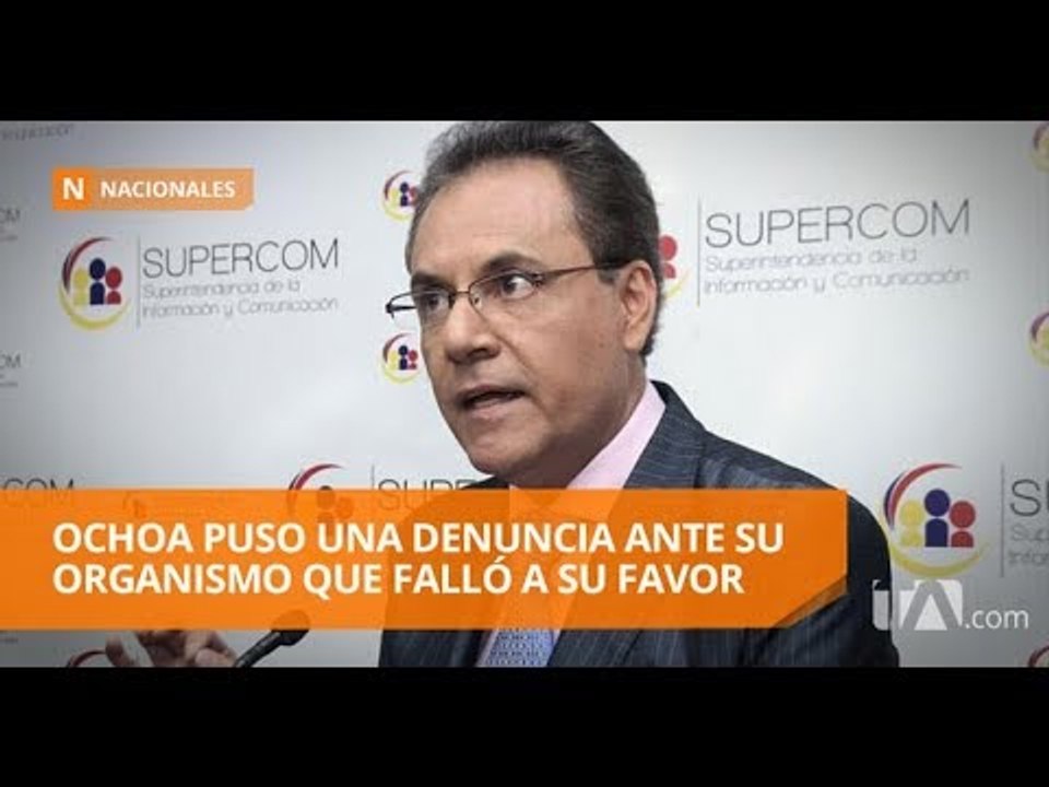 Carlos Ochoa, aceptó una entrevista en Los Desayunos de 24 Horas - Teleamazonas