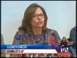 Elizabeth Cabezas solicitó comparecencia del Procurador General del Estado