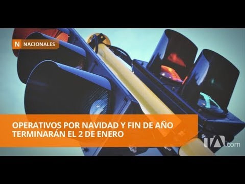 Listos operativos de seguridad por Navidad y Fin de Año  - Teleamazonas