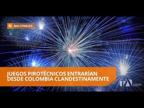 Autoridades realizan controles al expendio de juegos pirotécnicos - Teleamazonas