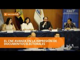 El 24% de documentos electorales ya está impreso - Teleamazonas