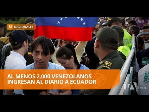 Continúa el éxodo de venezolanos por la frontera colombo ecuatoriana - Teleamazonas