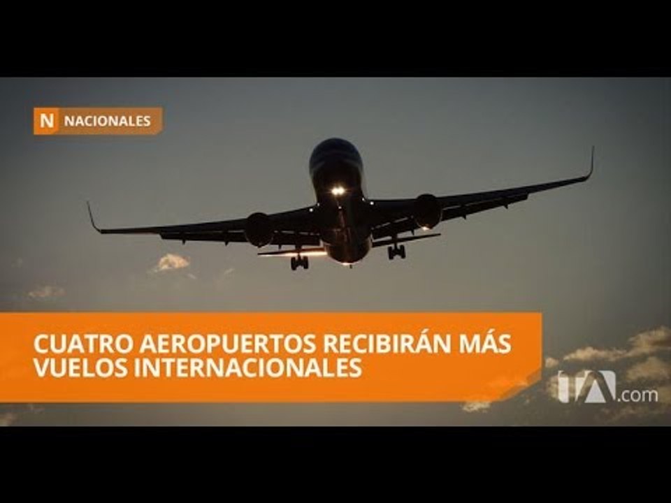 La política de cielos abiertos estrena rutas aéreas - Teleamazonas