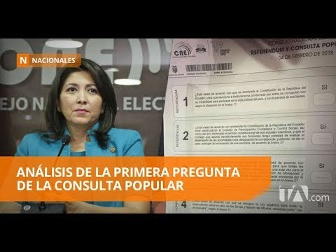 Pregunta 1: muerte civil para culpables de casos de corrupción - Teleamazonas
