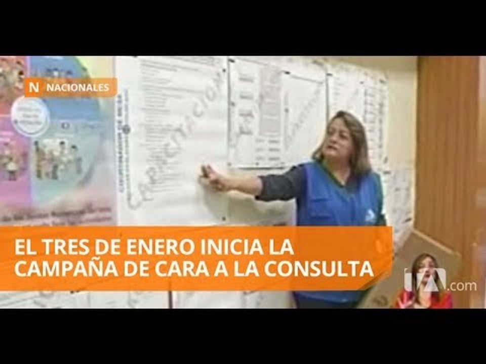Miércoles arrancará oficialmente la campaña para la consulta popular - Teleamazonas