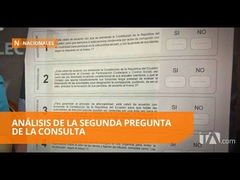 Pregunta 2: reelección indefinida - Teleamazonas