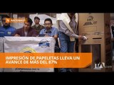 Avanza impresión de documentos electorales y credenciales - Teleamazonas