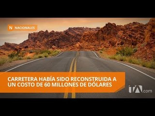 Anuncian nueva rehabilitación de la vía Bucay- Pallatanga - Balbanera - Teleamazonas