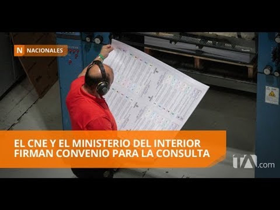 Se garantiza seguridad y transparencia en la consulta popular - Teleamazonas