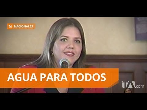 El Gobierno presenta el plan Agua y Saneamiento para todos - Teleamazonas
