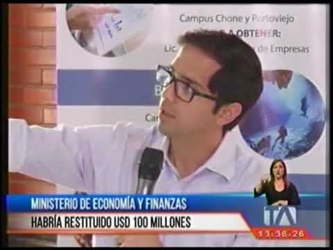 Ministerio de Economía y Finanzas habría restituido USD 100 millones del fondo de reconstrucción