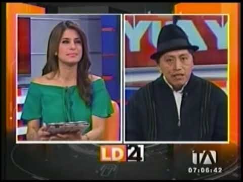 Entrevista a Humberto Cholango, secretario del Agua