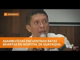 Asambleístas recorrieron el Hospital Neumológico Alfredo Valenzuela - Teleamazonas