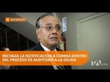 Mera se presentó en la Contraloría en calidad de abogado de Correa - Teleamazonas