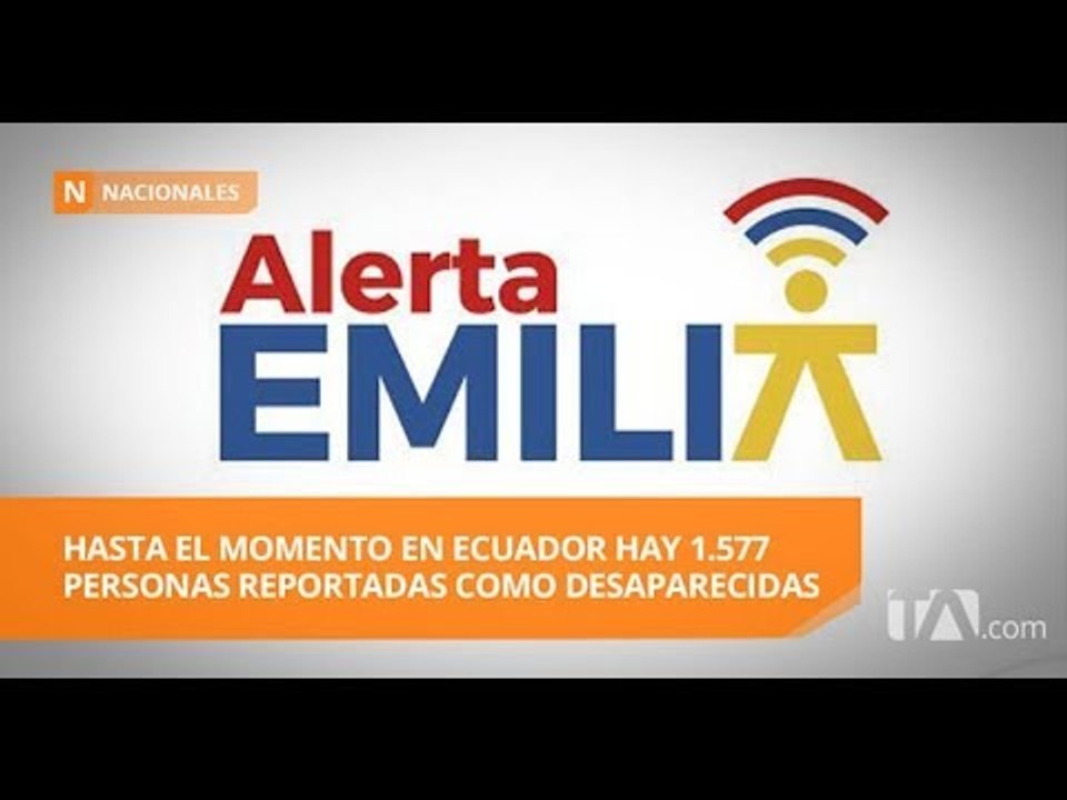 “Alerta Emilia”, nuevo protocolo para encontrar más rápido a menores desaparecidos - Teleamazonas