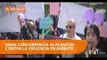 Se realizó plantón contra la violencia de género en Ambato - Teleamazonas