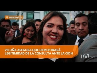 Download Video: Vicepresidenta insiste en la legitimidad de la consulta popular - Teleamazonas